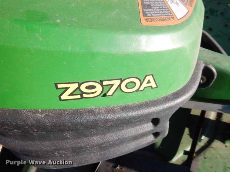 image for item FW9753 John Deere Z370A ZTR lawn mower