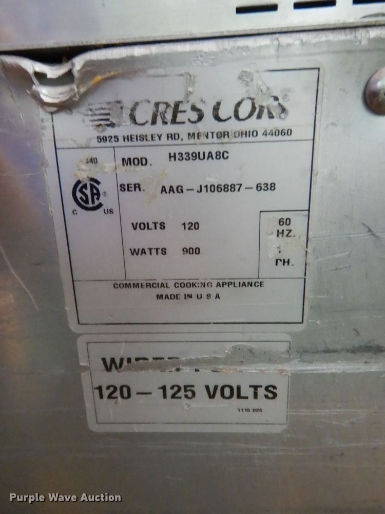 image for item GJ9507 (3) CresCor hot boxes