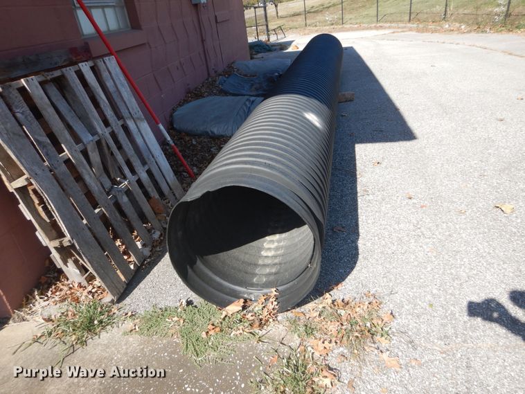 image for item GR9958 (3) plastic culvert pipe