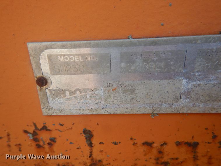 image for item GR9960 Woods Gill SU230 soil pulverizer