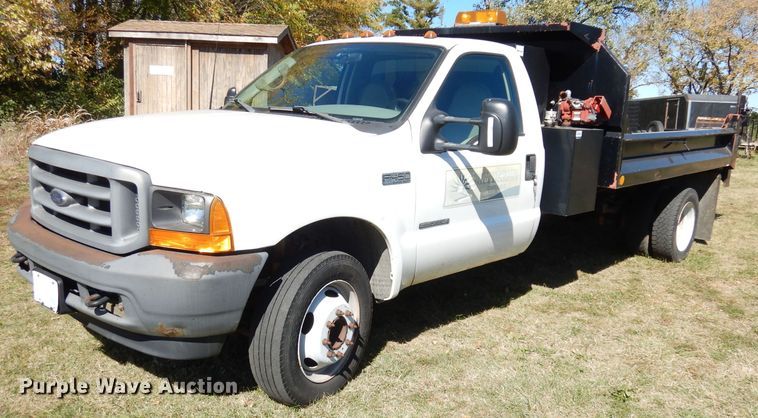 image for item HA9777 2001 Ford F450 Super Duty  dump truck