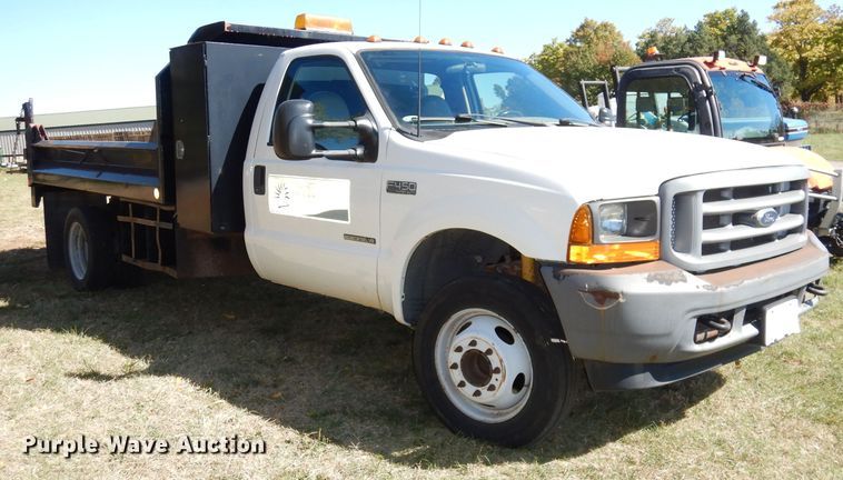image for item HA9777 2001 Ford F450 Super Duty  dump truck