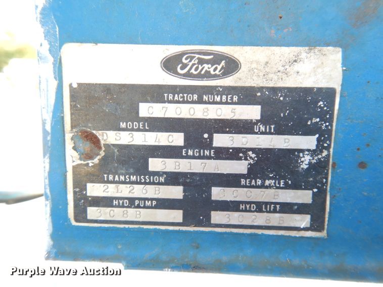 image for item HA9782 1983 Ford 4610  tractor