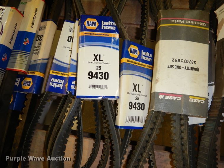 image for item HA9908 Approximately 40 automotive belts