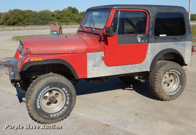 image for item HK9500 1986 Jeep CJ7  SUV