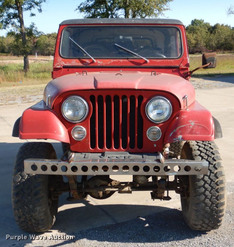 image for item HK9500 1986 Jeep CJ7  SUV