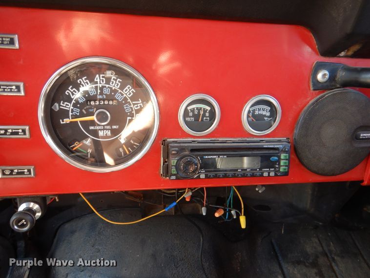 image for item HK9500 1986 Jeep CJ7  SUV