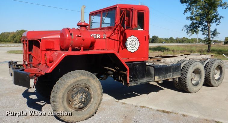 image for item HK9502 1969 Am General XM18  flatbed truck