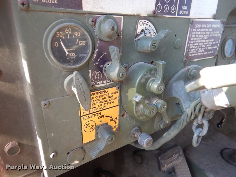 image for item HK9502 1969 Am General XM18  flatbed truck