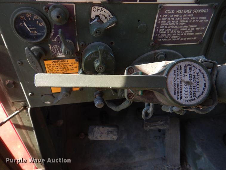 image for item HK9502 1969 Am General XM18  flatbed truck