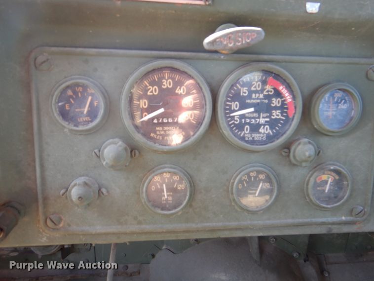 image for item HK9502 1969 Am General XM18  flatbed truck