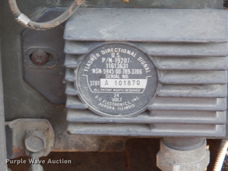 image for item HK9502 1969 Am General XM18  flatbed truck