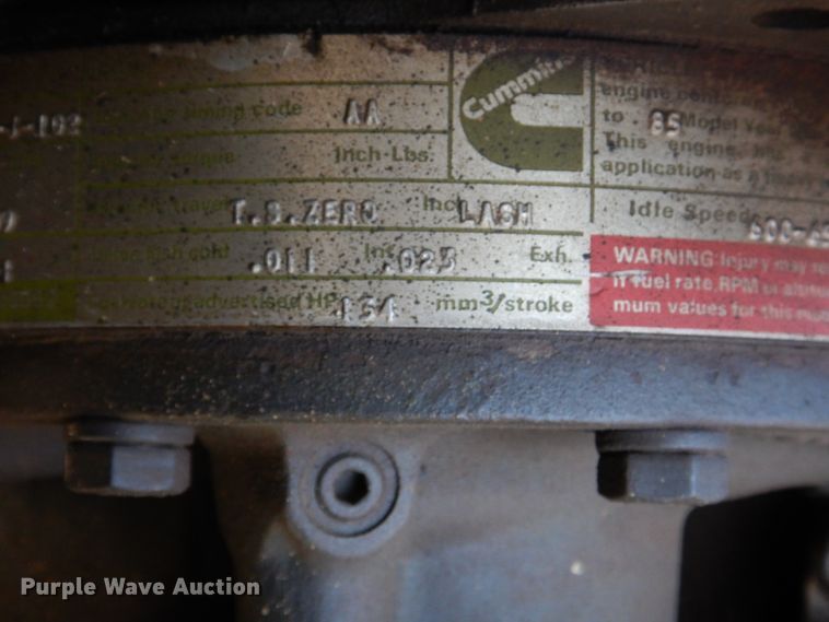 image for item HK9502 1969 Am General XM18  flatbed truck