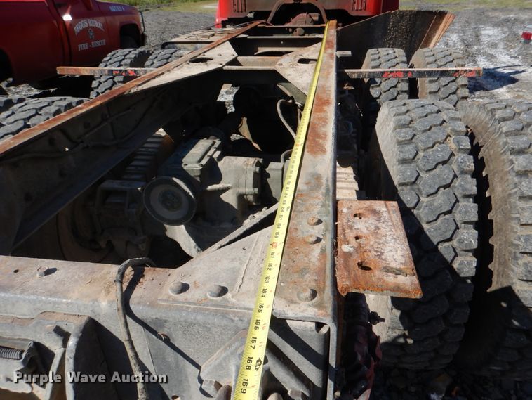 image for item HK9502 1969 Am General XM18  flatbed truck