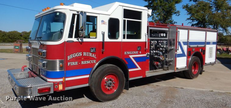 image for item HK9503 1996 Pierce E9684  pumper fire truck