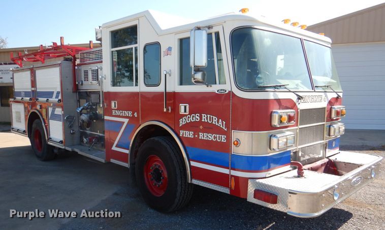 image for item HK9503 1996 Pierce E9684  pumper fire truck