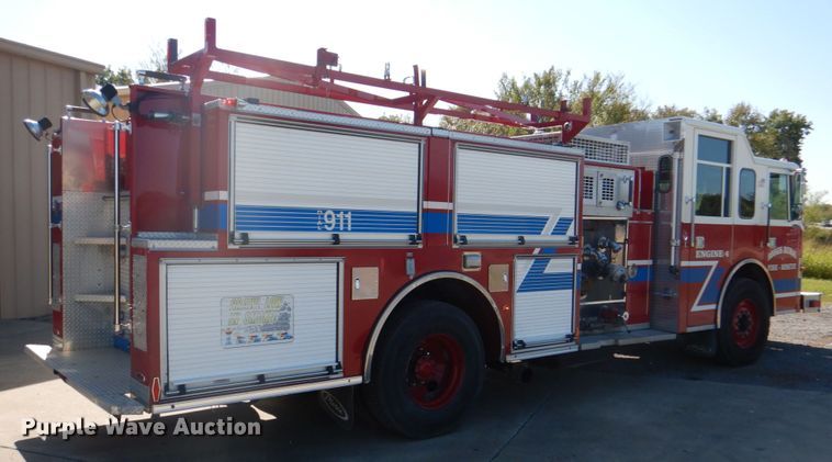image for item HK9503 1996 Pierce E9684  pumper fire truck