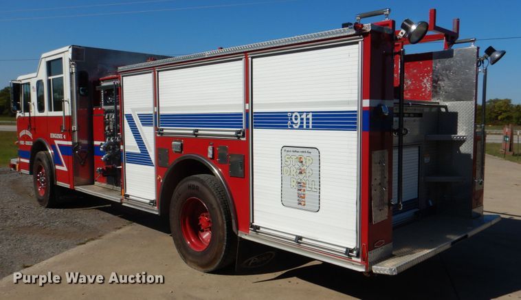 image for item HK9503 1996 Pierce E9684  pumper fire truck