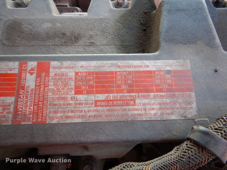 image for item HK9503 1996 Pierce E9684  pumper fire truck