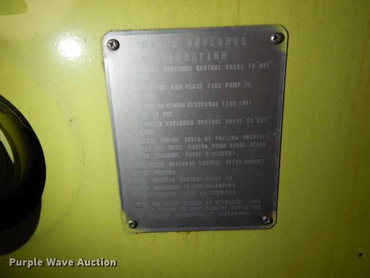 image for item HK9504 1978 American Lafrance  ladder fire truck