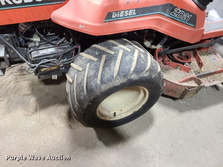 image for item HM9253 Kubota ZD21F ZTR lawn mower