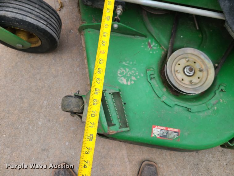 image for item HM9255 John Deere 997 ZTR lawn mower