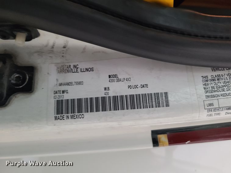 image for item HM9258 2014 International 4300  ambulance