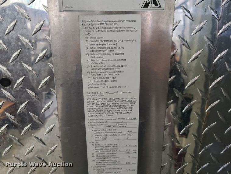image for item HM9258 2014 International 4300  ambulance
