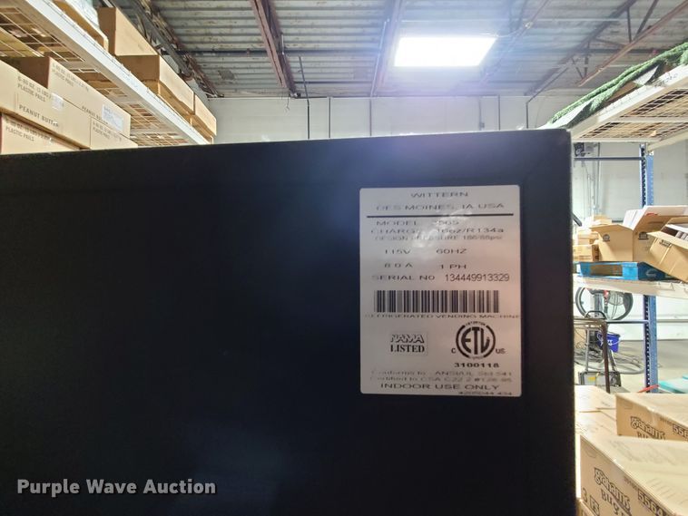 image for item HM9269 (2) Wittern 3565 vending machines