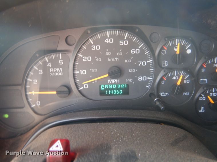 image for item HO9160 2004 GMC C4500  flatbed truck