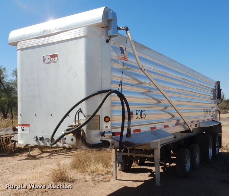image for item HO9197 2006 Travis Body walking floor trailer