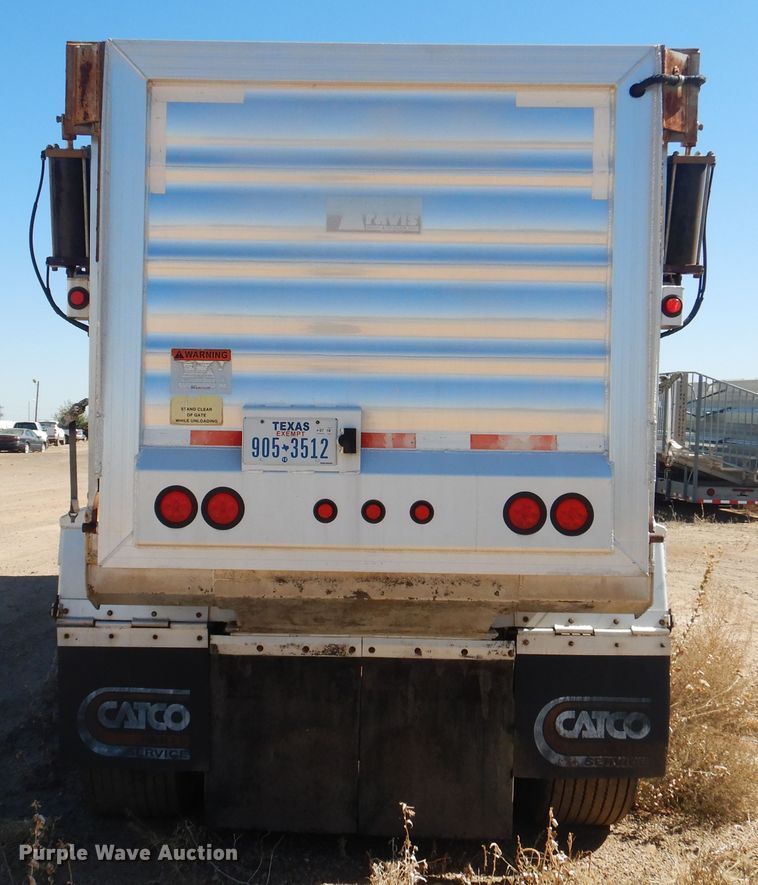 image for item HO9197 2006 Travis Body walking floor trailer