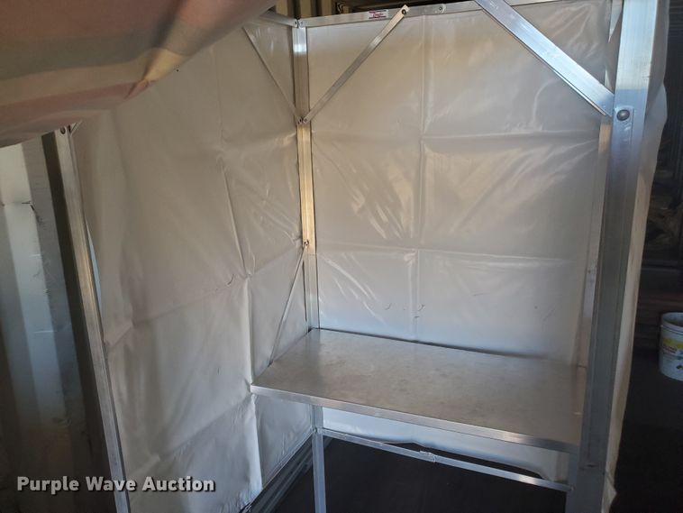 image for item HO9742 (9) metal-cased voting booth kits