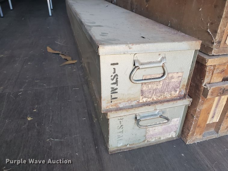 image for item HO9742 (9) metal-cased voting booth kits