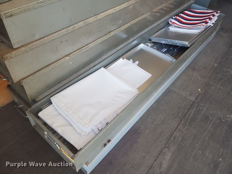 image for item HO9742 (9) metal-cased voting booth kits