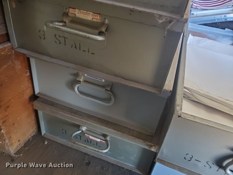 image for item HO9742 (9) metal-cased voting booth kits