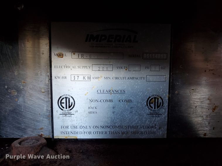 image for item HS9000 Imperial IR-6-E range