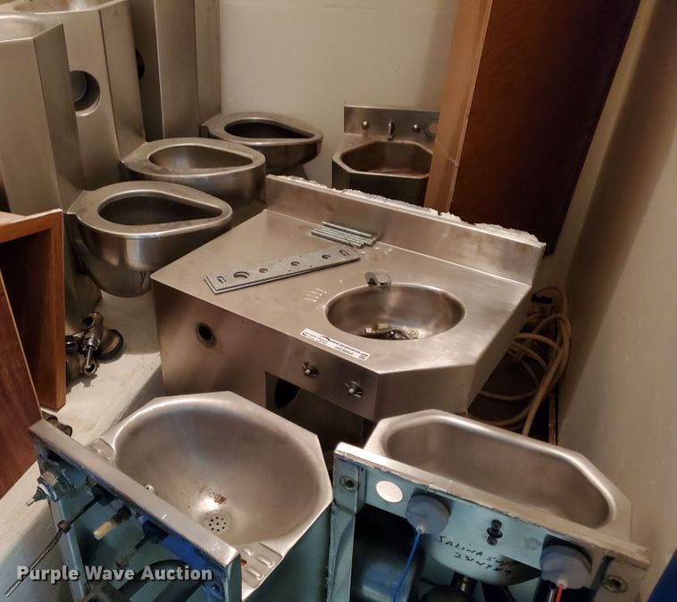 image for item HS9004 (8) stainless steel commodes