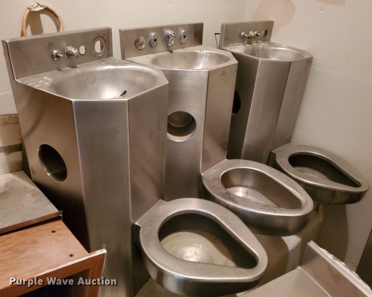 image for item HS9004 (8) stainless steel commodes