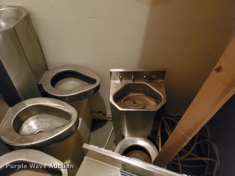 image for item HS9004 (8) stainless steel commodes