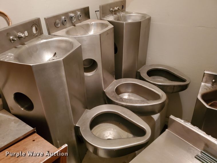 image for item HS9004 (8) stainless steel commodes