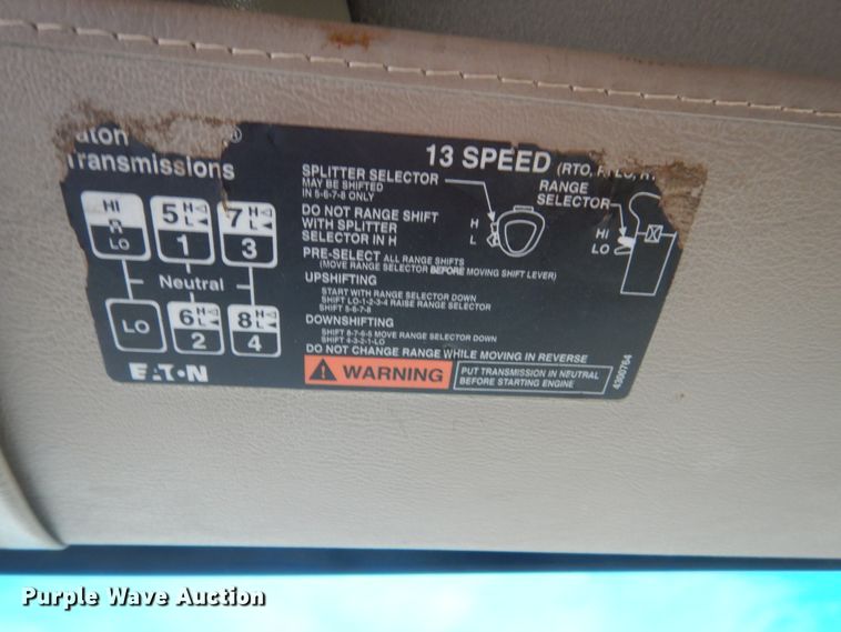 image for item HS9325 2001 Sterling LT7500  dump truck