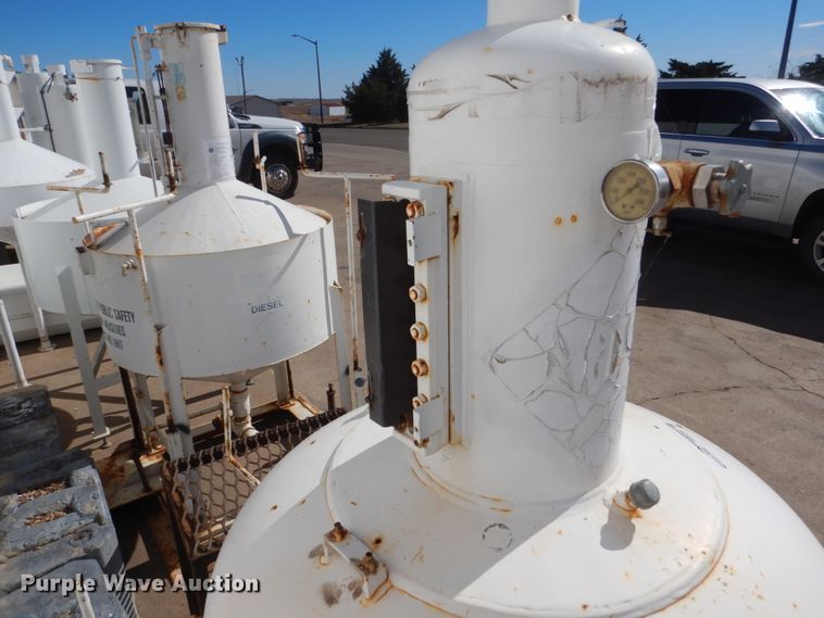 image for item HS9356 100 gallon mild steel propane prover