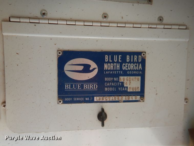 image for item HW9030 2005 Blue Bird BBCV  school bus