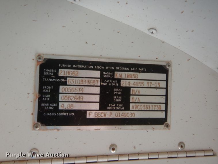 image for item HW9030 2005 Blue Bird BBCV  school bus