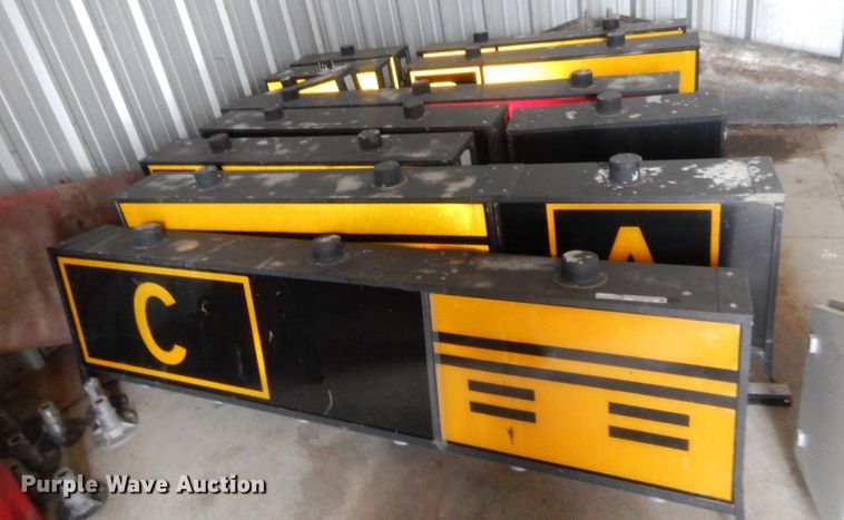 image for item HW9100 Approximately 11 runway taxi directional signs