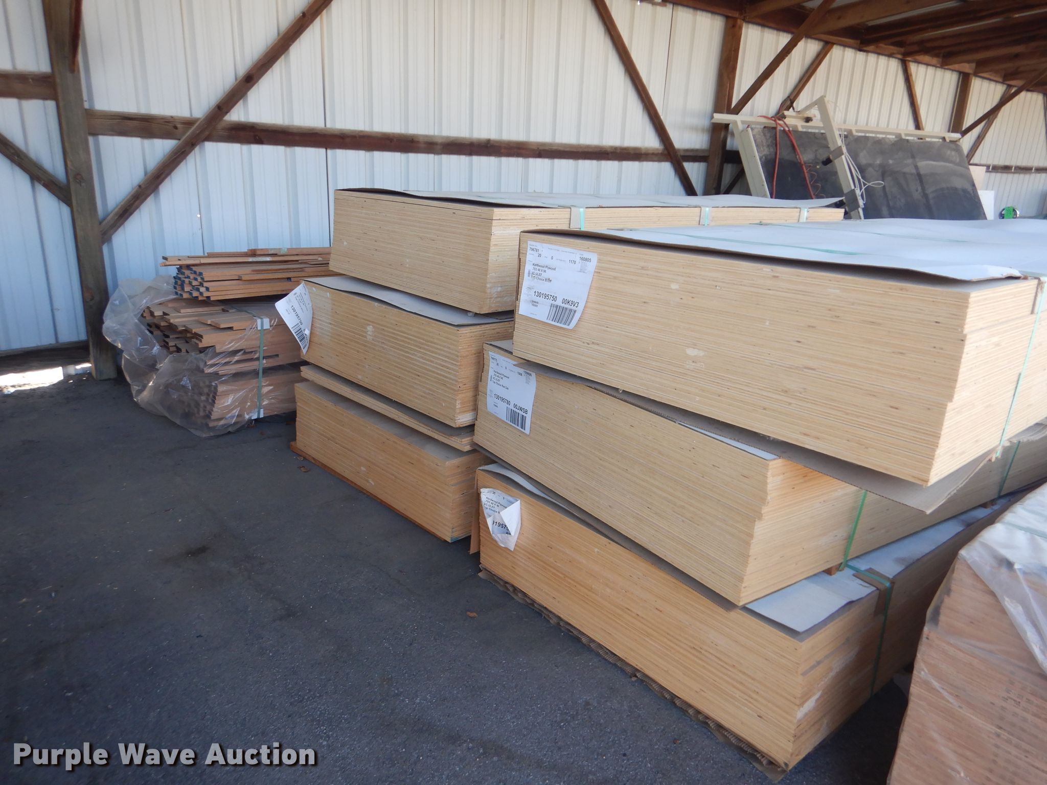 Building materials in Tulsa, OK Item AE9682 sold Purple Wave