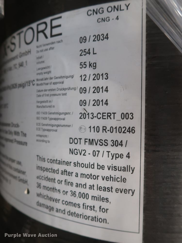 image for item HS9541 CNG tank