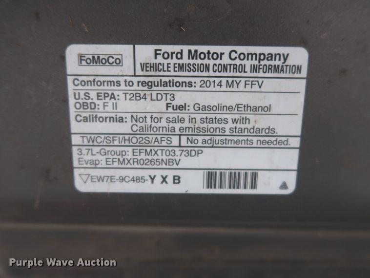 image for item HW9002 2014 Ford F150  SuperCab pickup truck