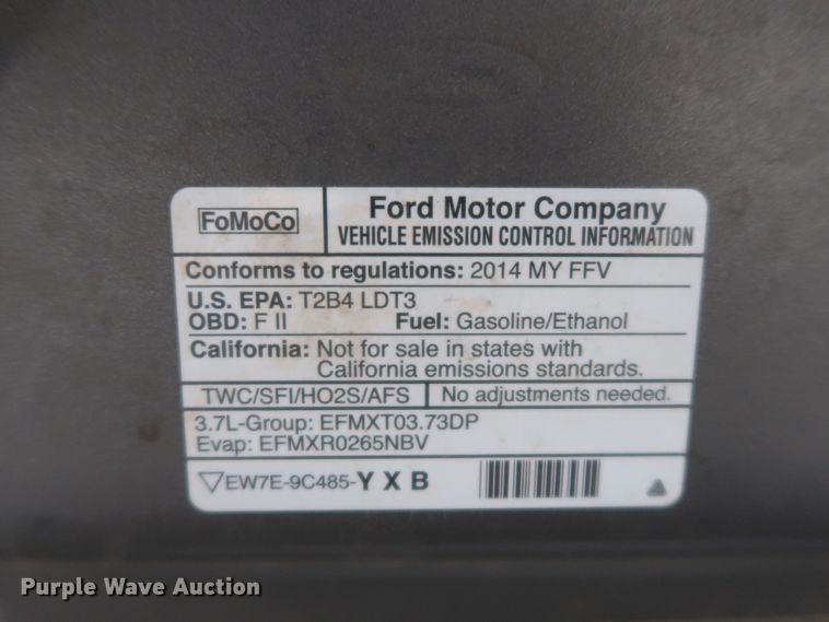 image for item HW9004 2014 Ford F150  SuperCab pickup truck